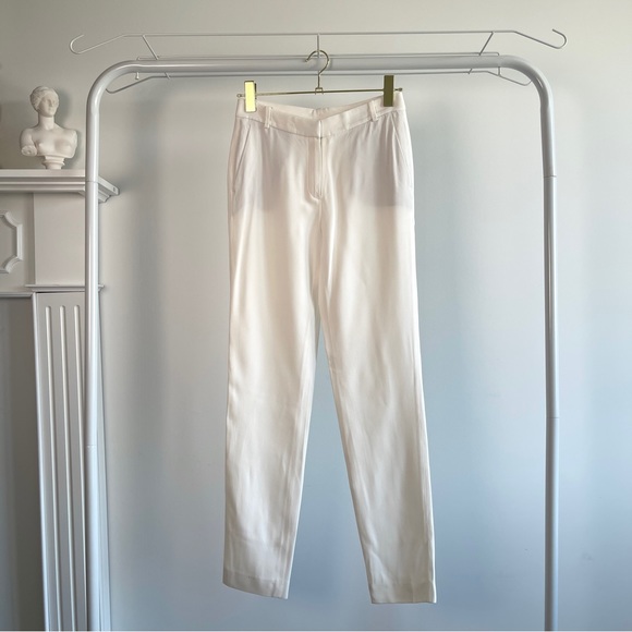 Massimo Dutti White Suit Pants - Picture 1 of 8